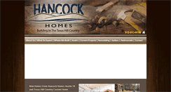 Desktop Screenshot of hancockhomesllc.com